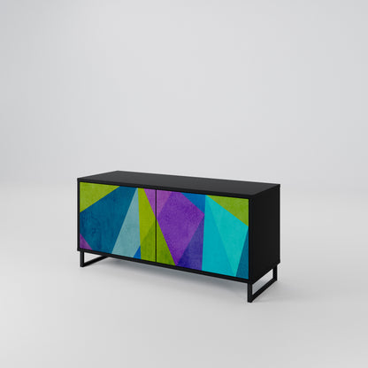 COLD SHOWCASE Kompaktní dvoudveřový TV stolek