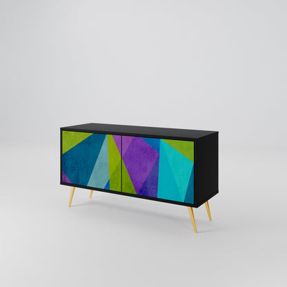 COLD SHOWCASE Kompaktní dvoudveřový TV stolek