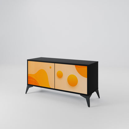 ORANGE ARRANGEMENT Kompaktní dvoudveřový TV stolek