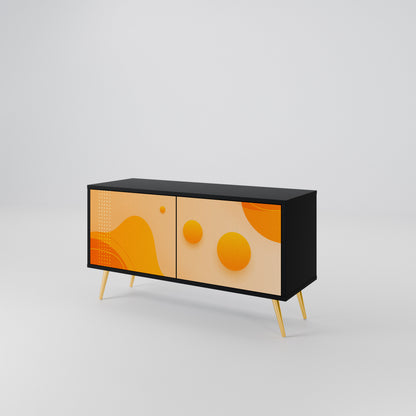 ORANGE ARRANGEMENT Kompaktní dvoudveřový TV stolek