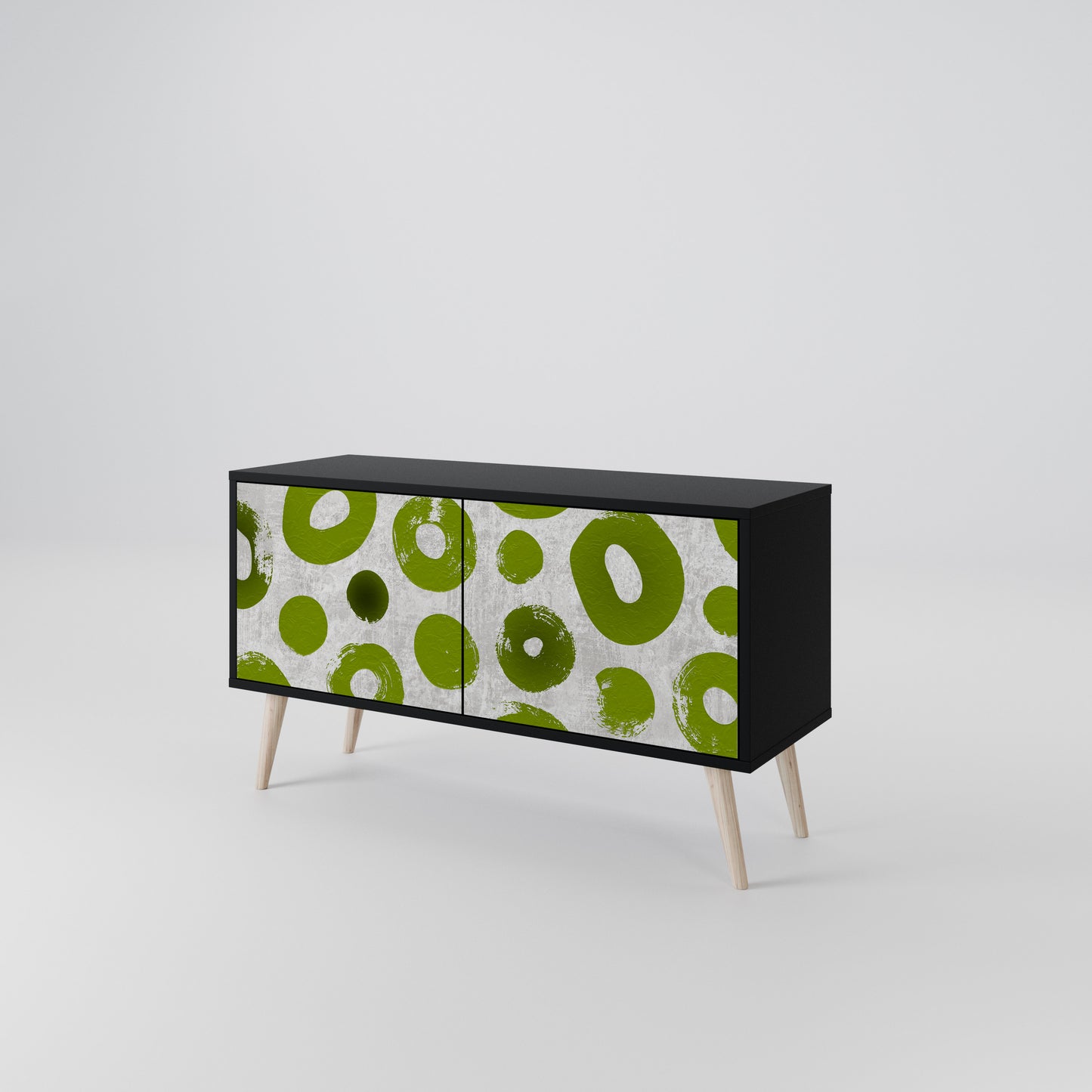 GREEN RHAPSODY Kompaktní dvoudveřový TV stolek