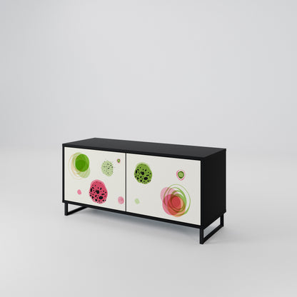 COLORFUL COSMOS Kompaktní dvoudveřový TV stolek