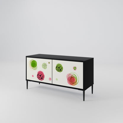 COLORFUL COSMOS Kompaktní dvoudveřový TV stolek