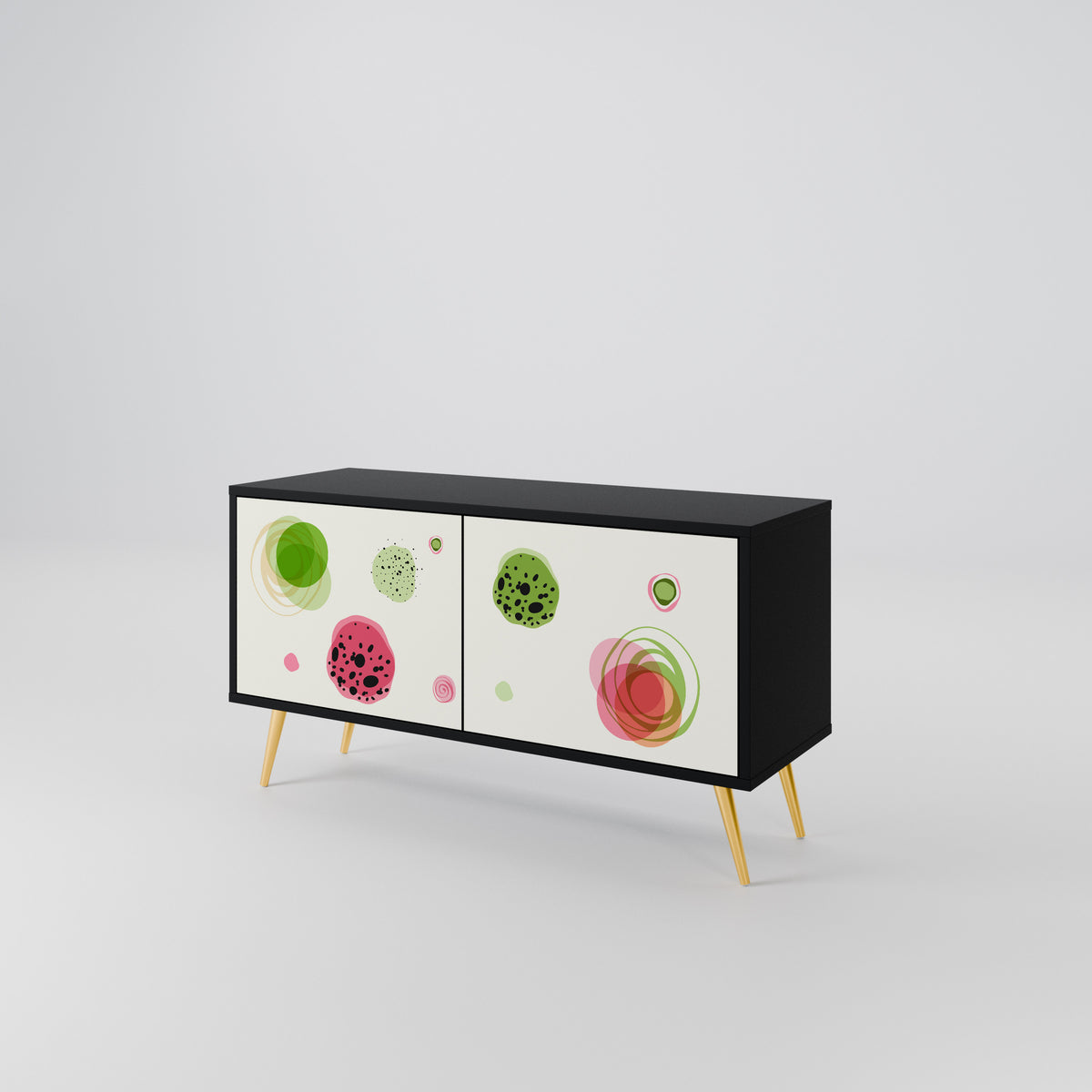COLORFUL COSMOS Kompaktní dvoudveřový TV stolek
