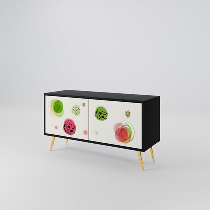 COLORFUL COSMOS Kompaktní dvoudveřový TV stolek