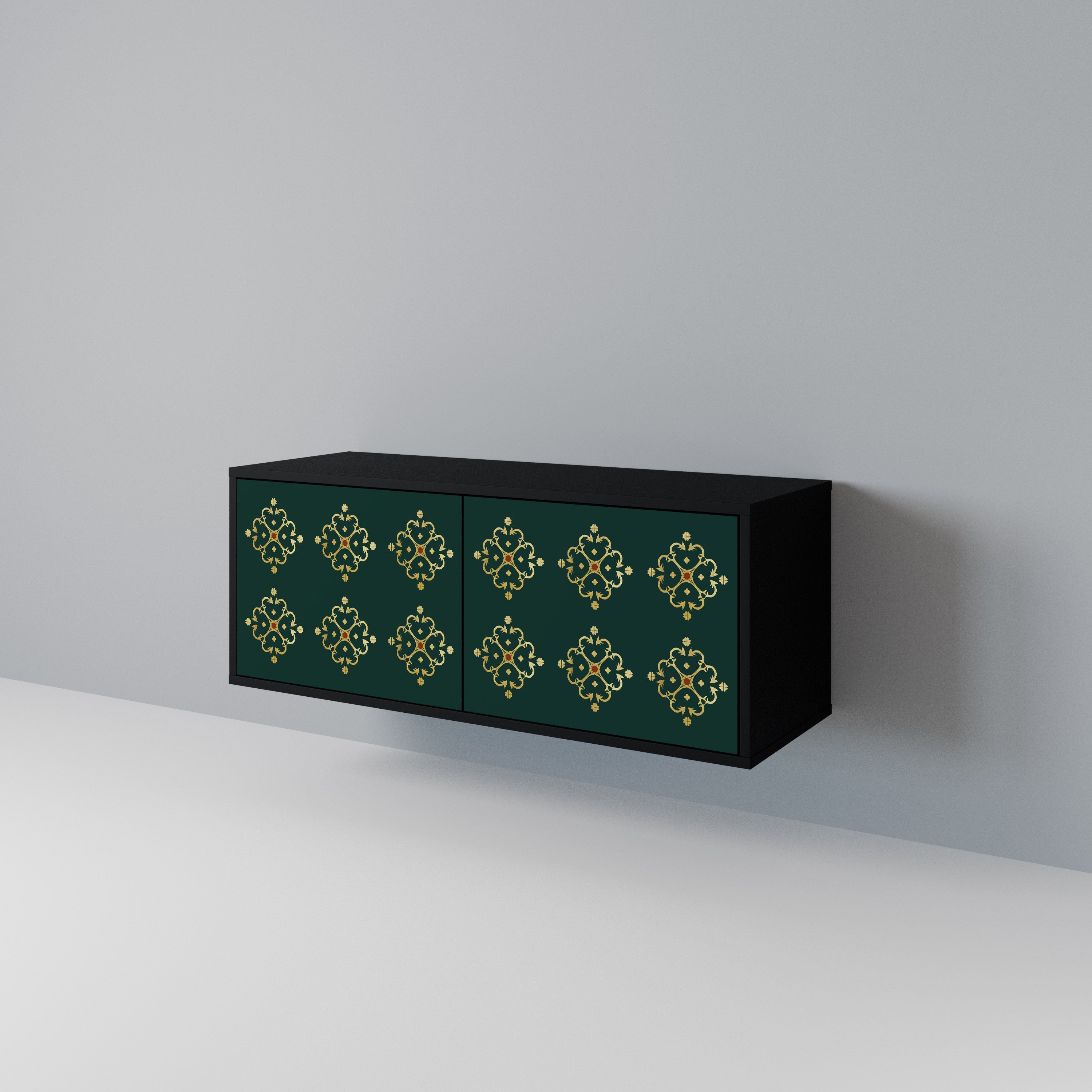 ROYAL MEDALLION Compact 2-Door TV Cabinet