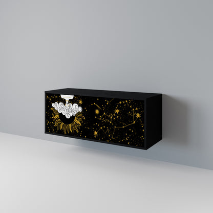 STELLAR CONSTELLATIONS Kompaktní dvoudveřový TV stolek