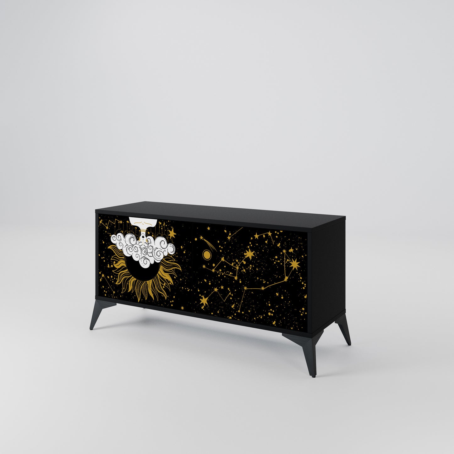 STELLAR CONSTELLATIONS Kompaktní dvoudveřový TV stolek