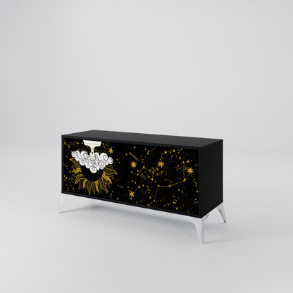 STELLAR CONSTELLATIONS Kompaktní dvoudveřový TV stolek