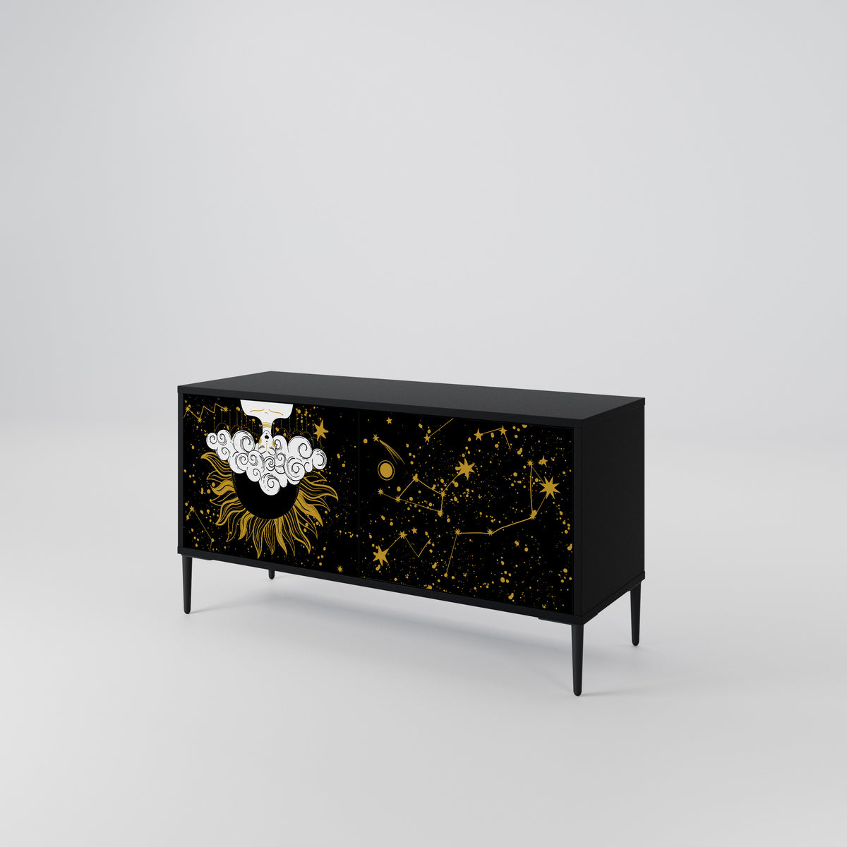 STELLAR CONSTELLATIONS Kompaktní dvoudveřový TV stolek