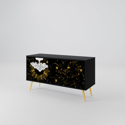 STELLAR CONSTELLATIONS Kompaktní dvoudveřový TV stolek
