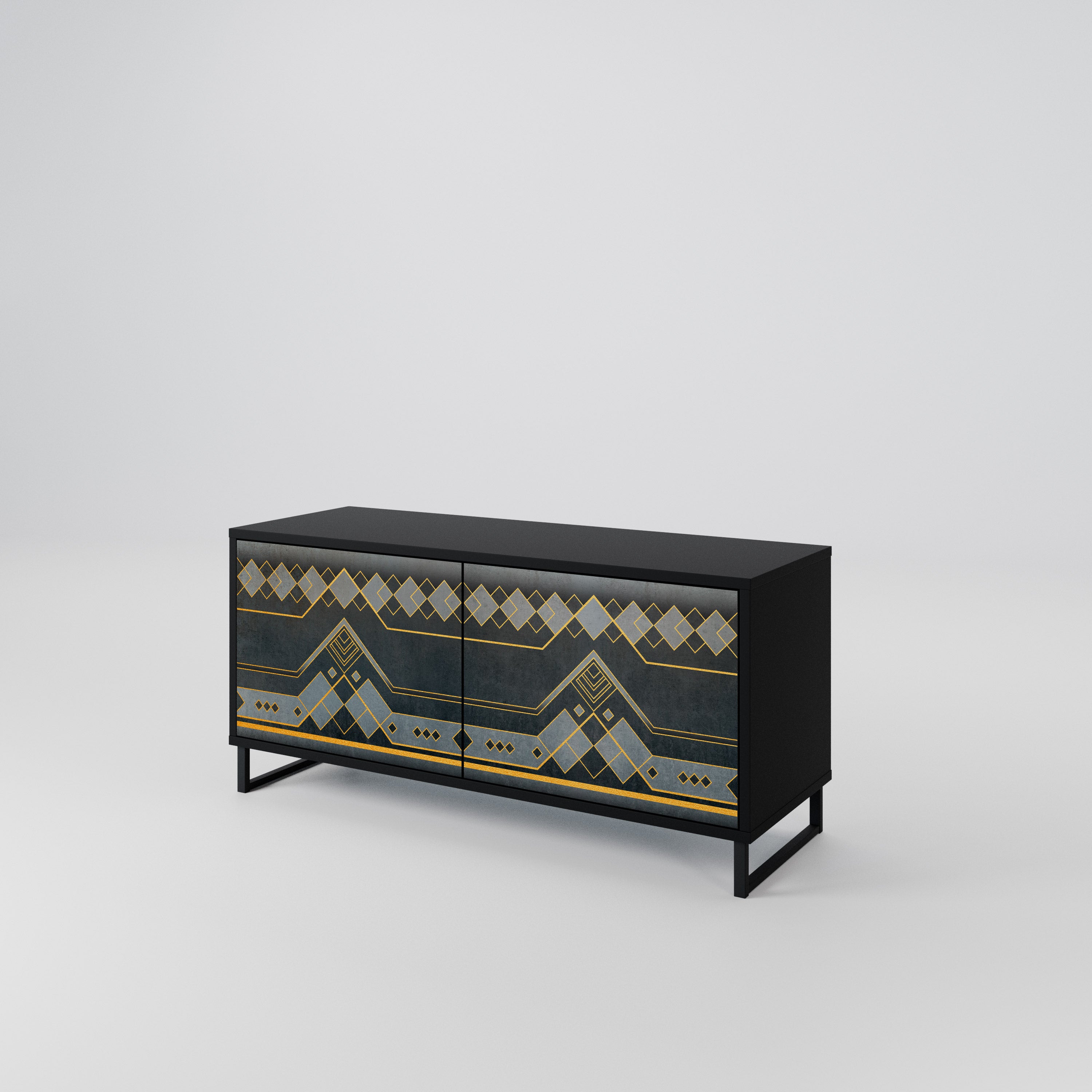 ROYAL ORDINARINESS Compact 2-Door TV Cabinet