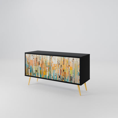 BIRCH KALEIDOSCOPE Kompaktní dvoudveřový TV stolek