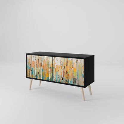 BIRCH KALEIDOSCOPE Kompaktní dvoudveřový TV stolek