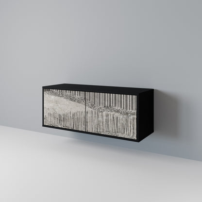 GRAIN LINES Kompaktní dvoudveřový TV stolek