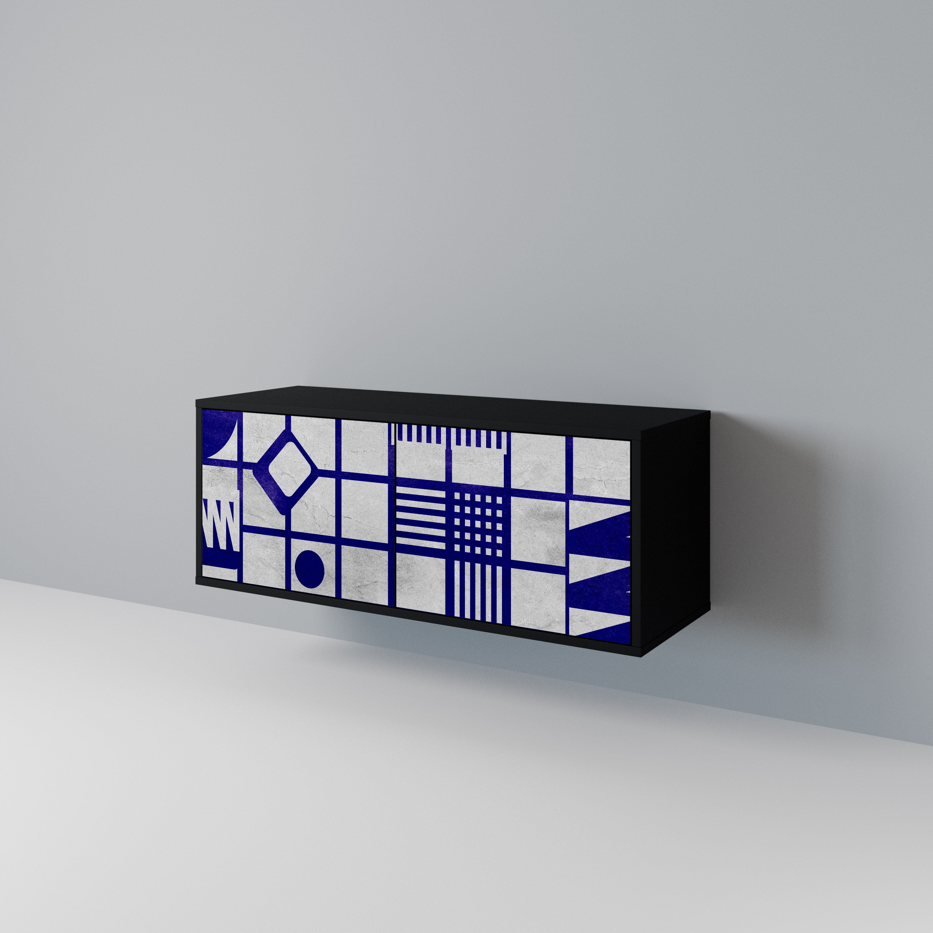 THE RIGHT PLACES Compact 2-Door TV Cabinet