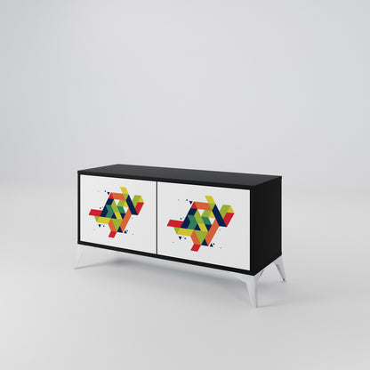 FUTURE SIGN Kompaktní dvoudveřový TV stolek