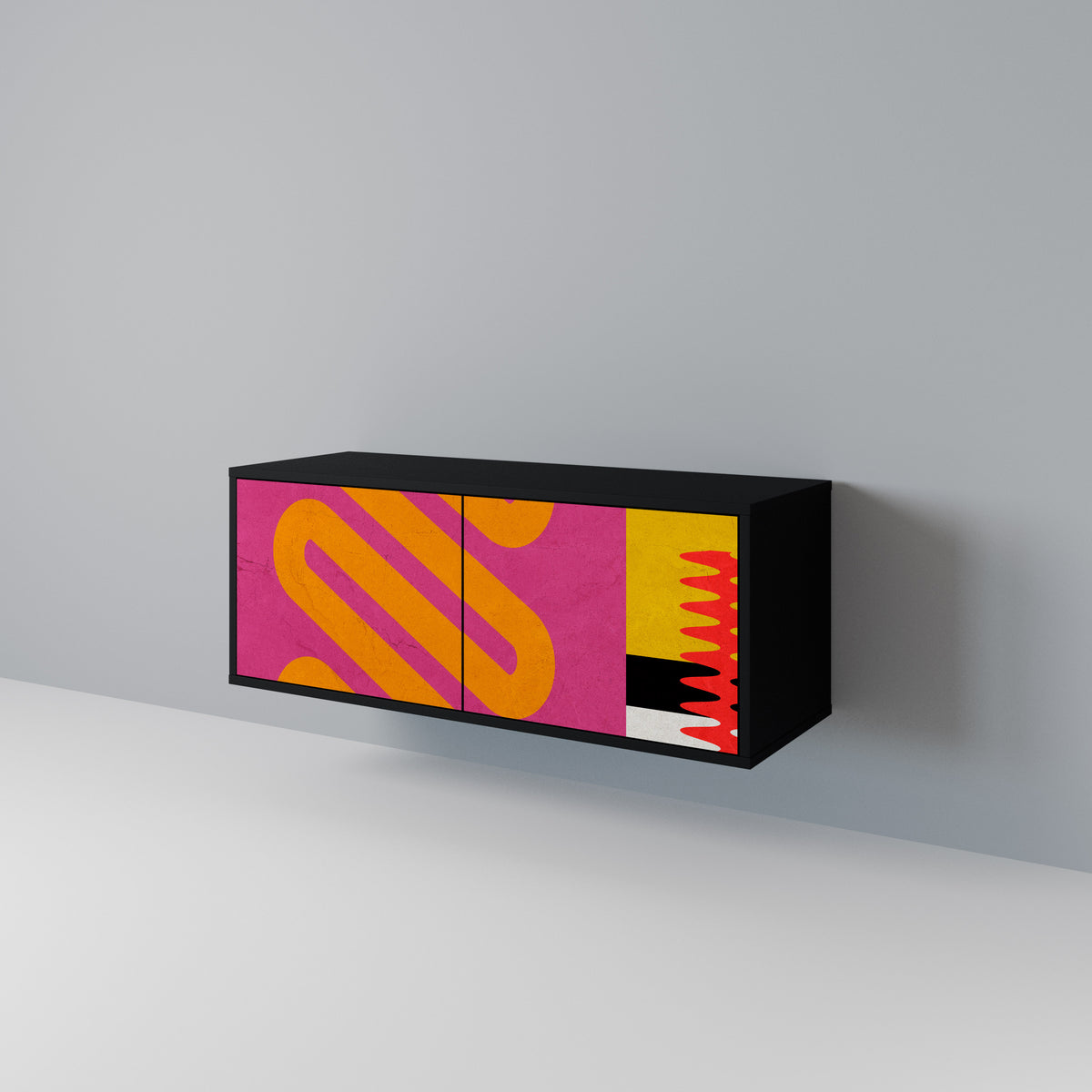 VIVID ART Kompaktní dvoudveřový TV stolek