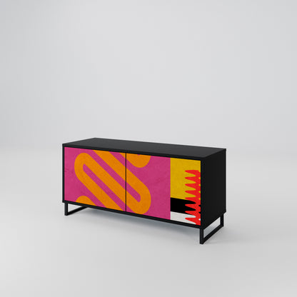 VIVID ART Kompaktní dvoudveřový TV stolek