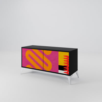 VIVID ART Kompaktní dvoudveřový TV stolek
