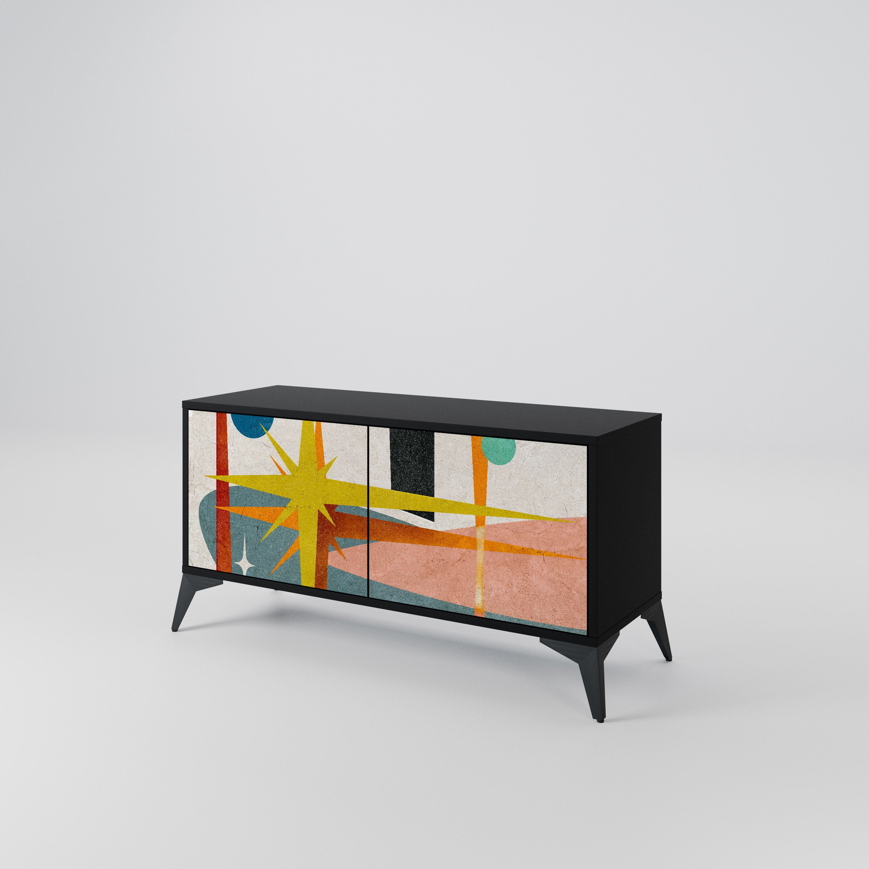 INTERSTELLAR VIBES Compact 2-Door TV Cabinet