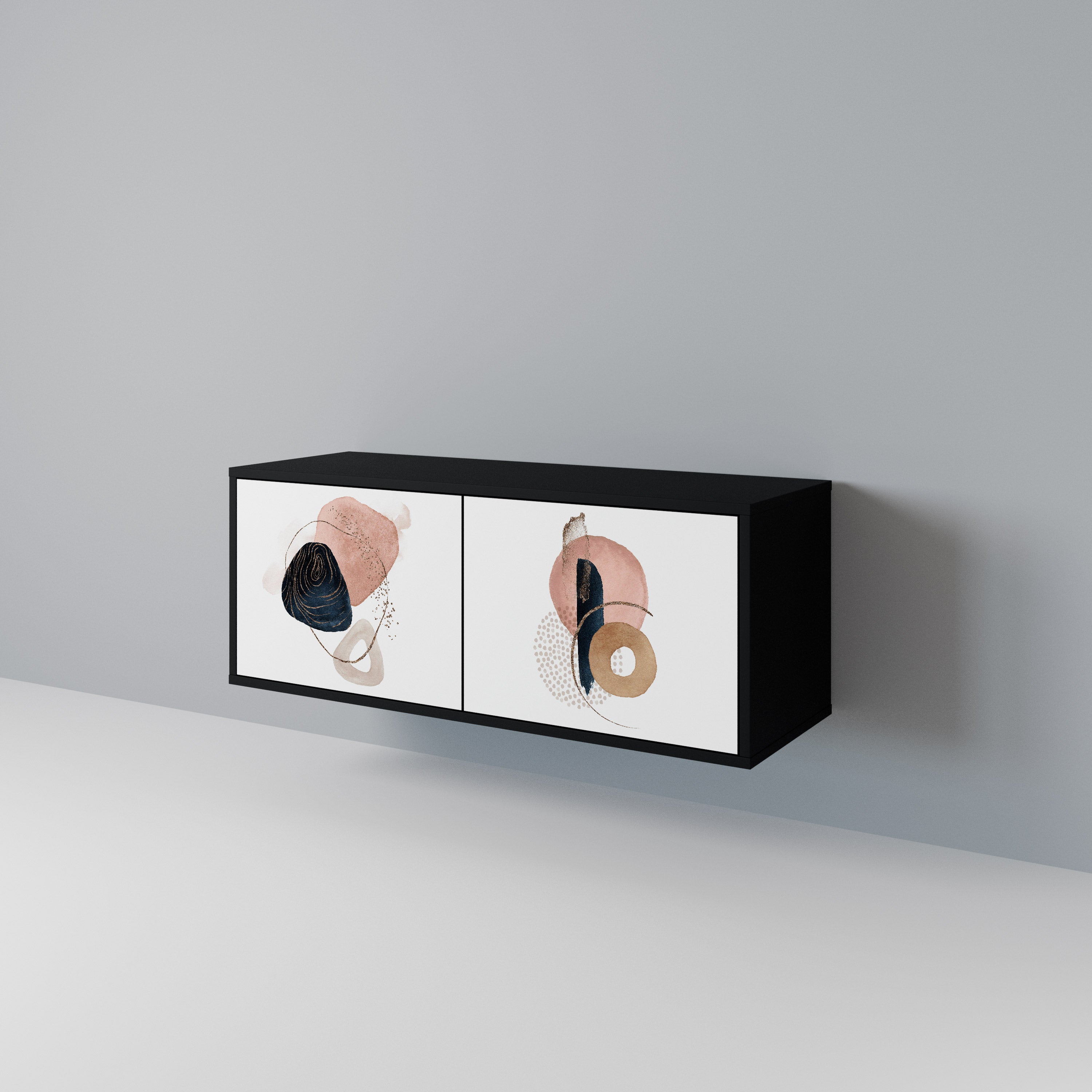 COLORFUL SHAPES Compact 2-Door TV Cabinet