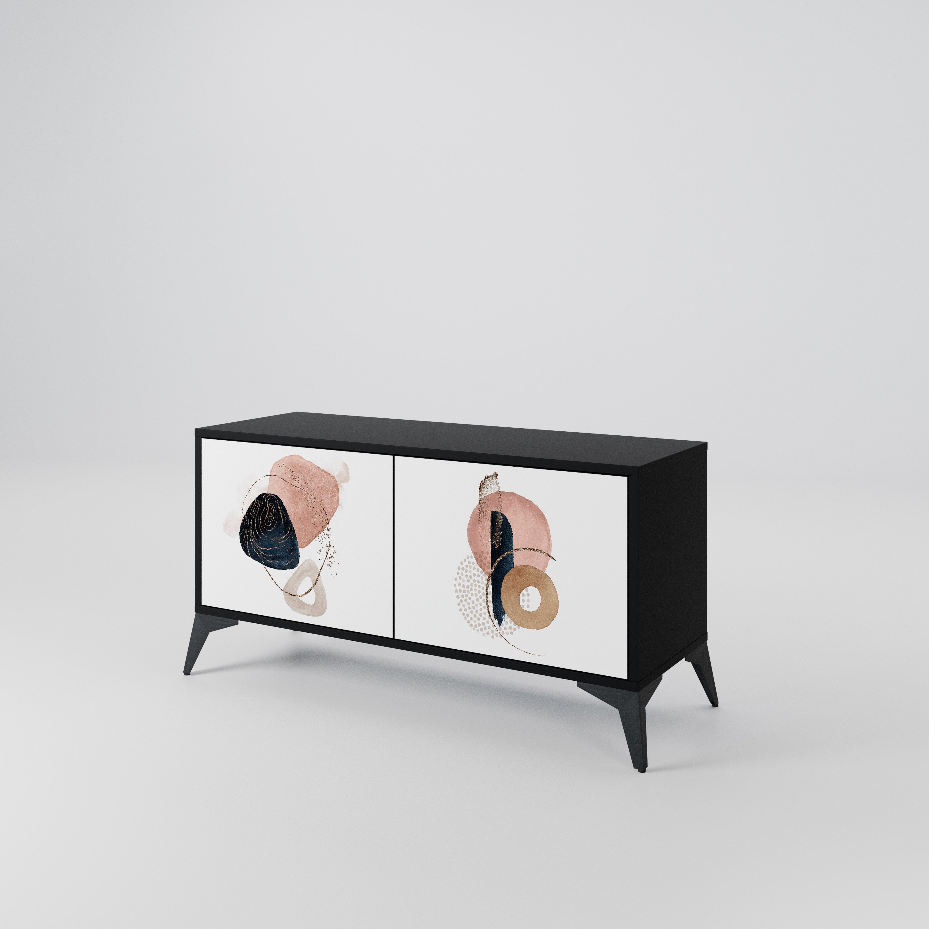 COLORFUL SHAPES Compact 2-Door TV Cabinet