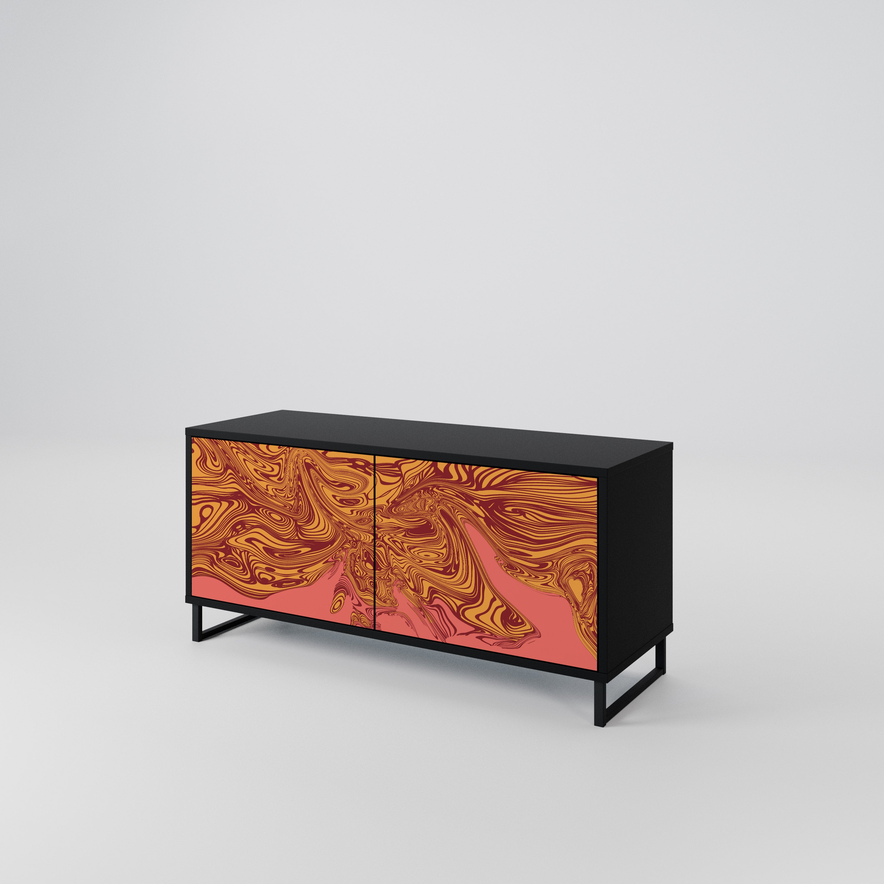 FLOATING THOUGHTS Compact 2-Door TV Cabinet