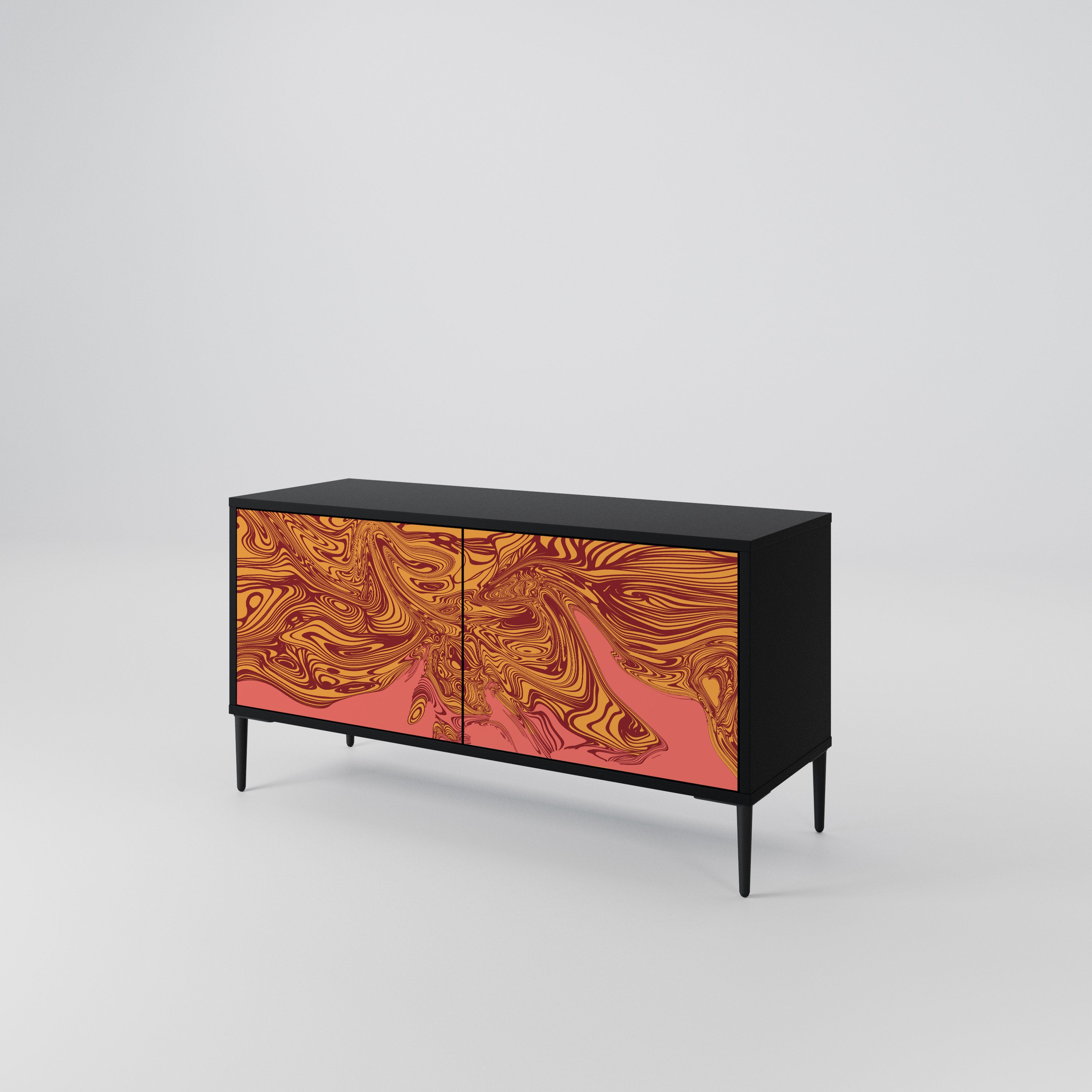 FLOATING THOUGHTS Compact 2-Door TV Cabinet