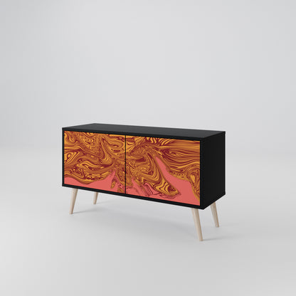 FLOATING THOUGHTS Kompaktní dvoudveřový TV stolek