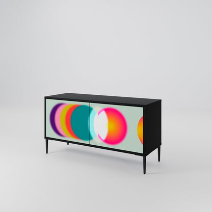 SYMPHONY OF COLORS Kompaktní dvoudveřový TV stolek