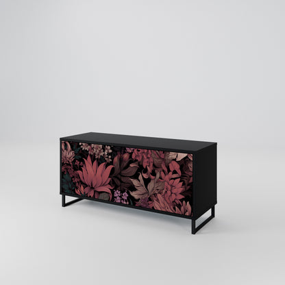 FLORAL WHISPER Kompaktní dvoudveřový TV stolek