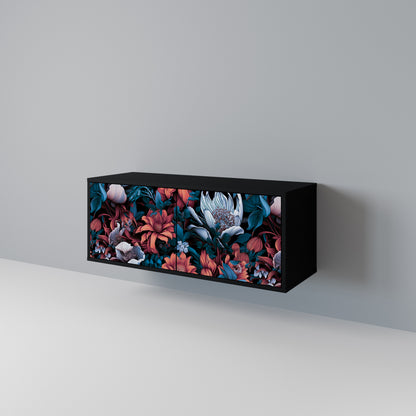 ETHEREAL BLOSSOMS Kompaktní dvoudveřový TV stolek
