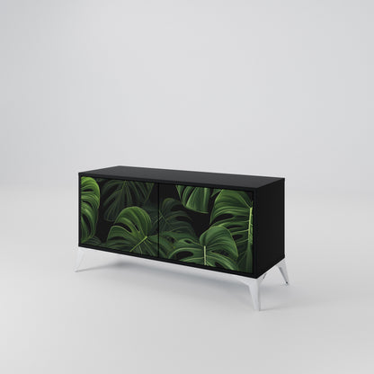 INFINITE MONSTERA Kompaktní dvoudveřový TV stolek