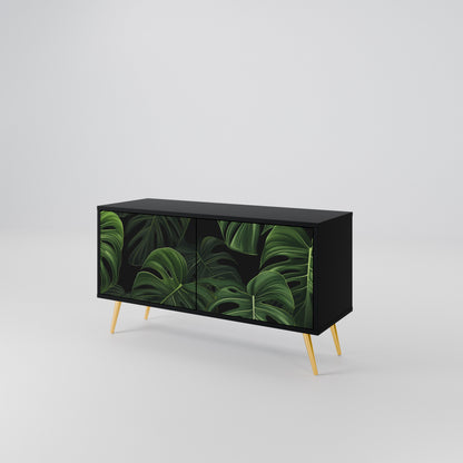 INFINITE MONSTERA Kompaktní dvoudveřový TV stolek