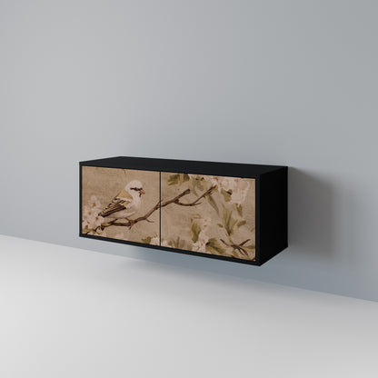 PETAL DISTINGUISH Kompaktní dvoudveřový TV stolek
