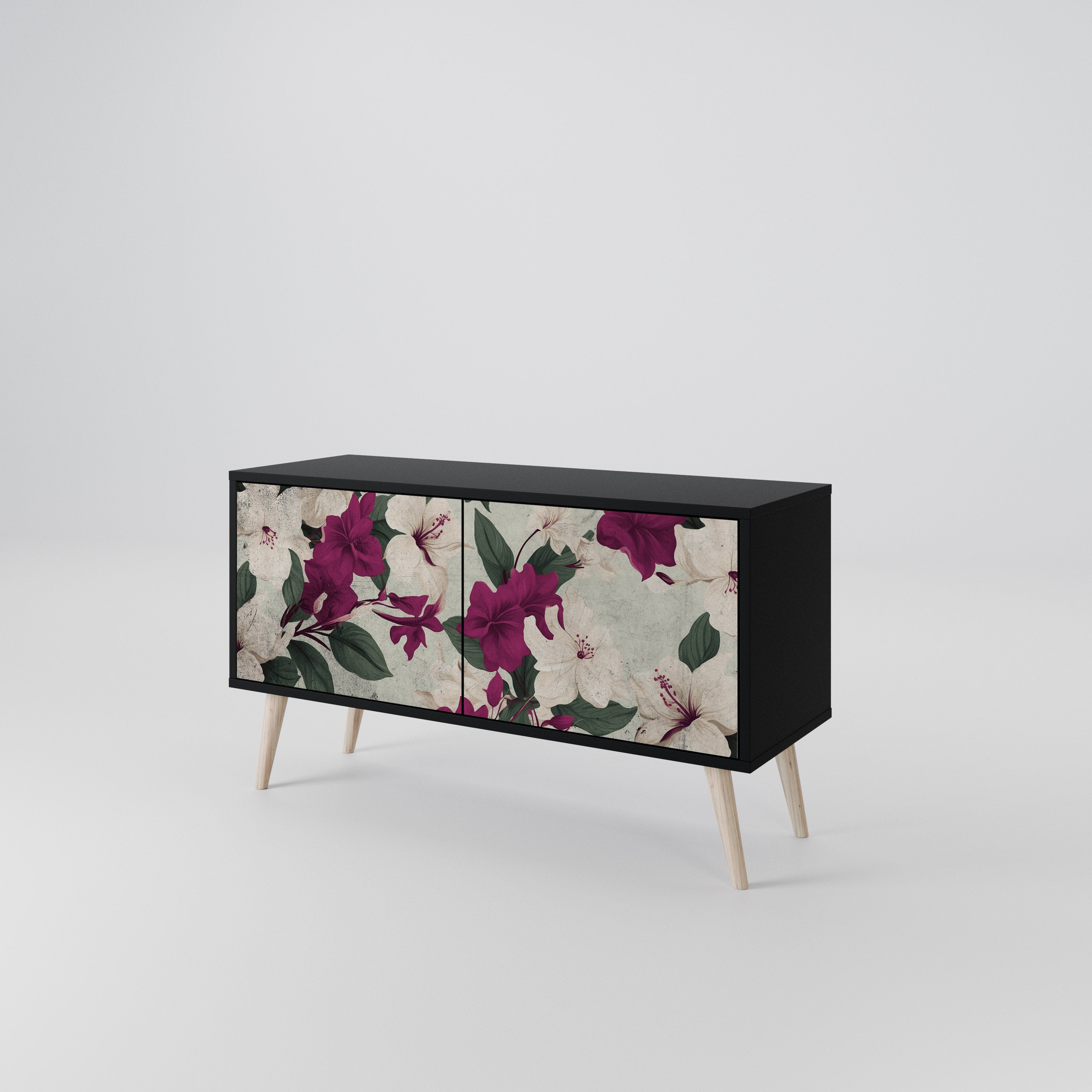 FLOWERET DREAM Compact 2-Door TV Cabinet