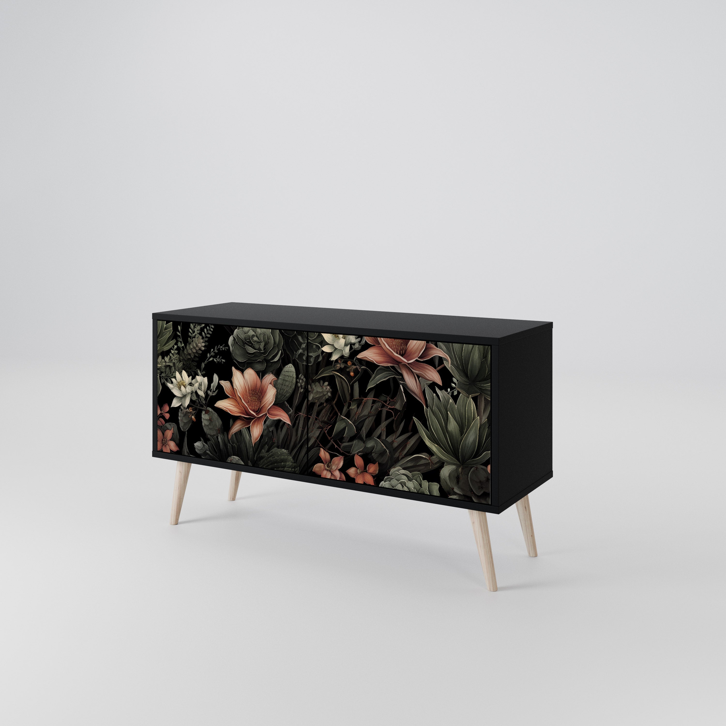SECRET VERDURE Compact 2-Door TV Cabinet