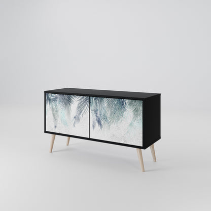 PALM VEIL Kompaktní dvoudveřový TV stolek