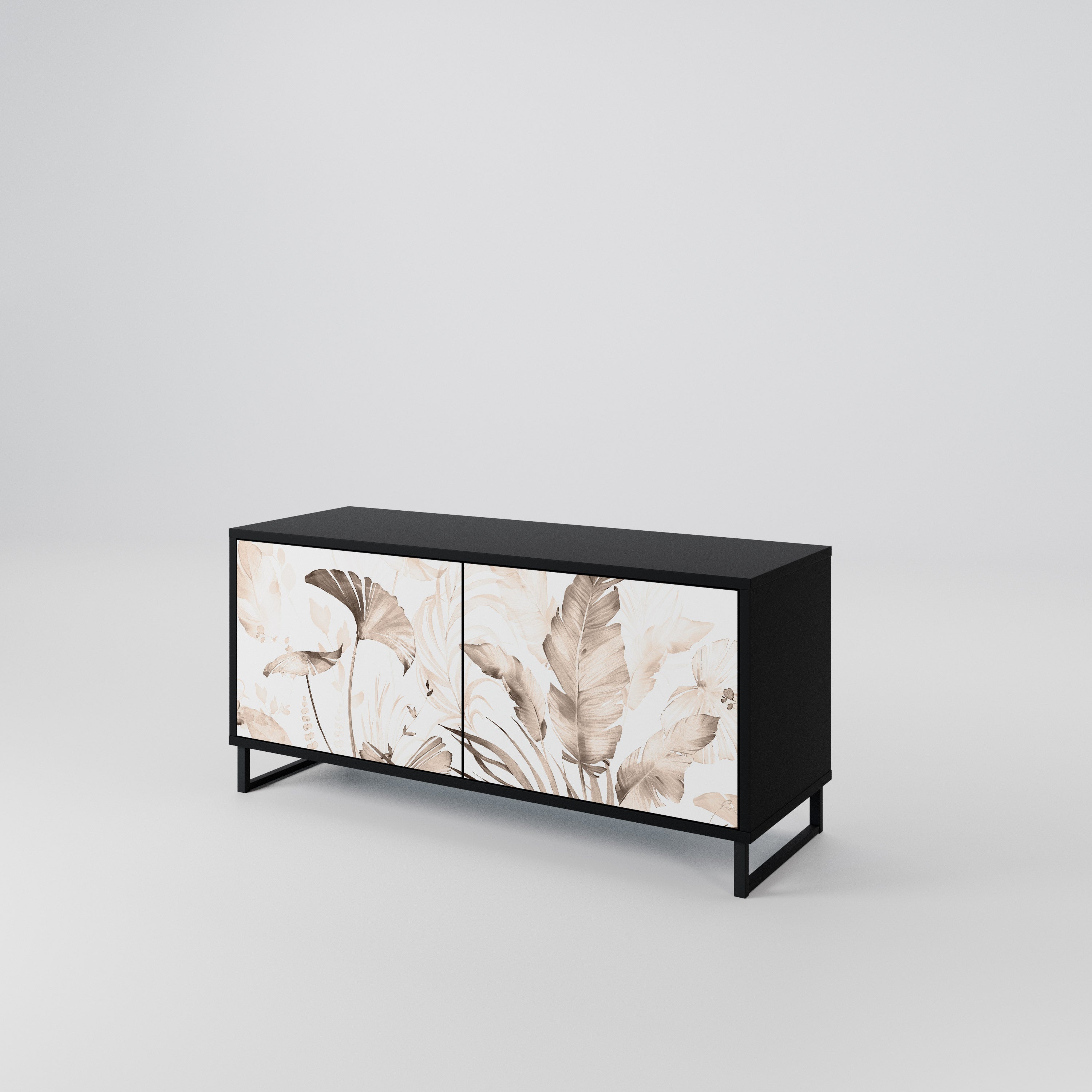 WILD TENDERNESS Compact 2-Door TV Cabinet