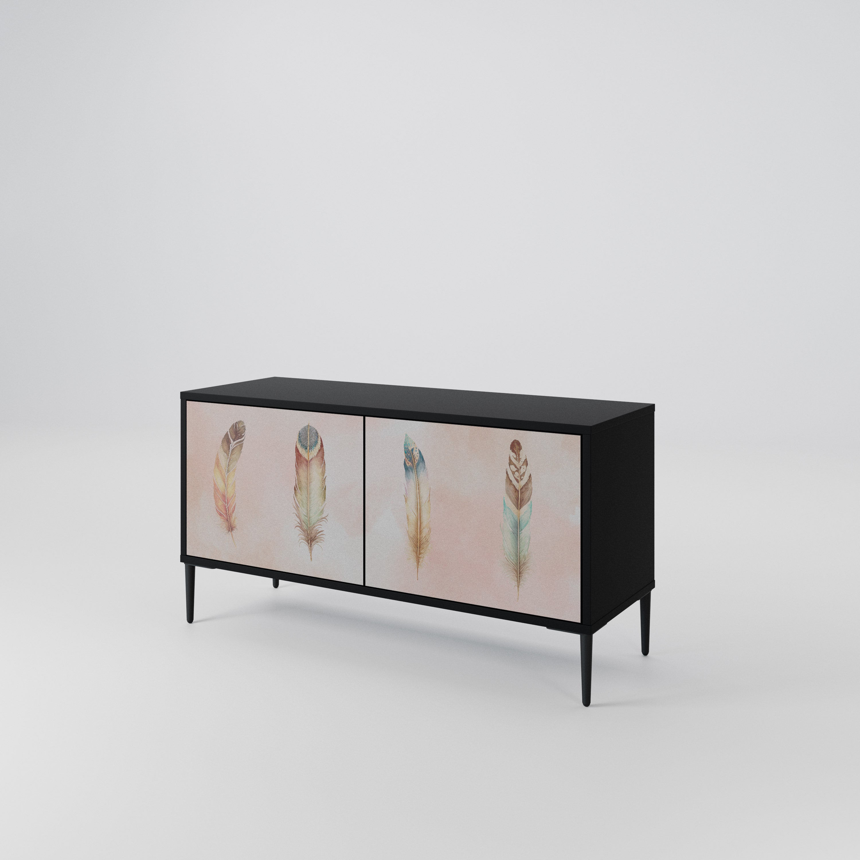 THE DELIQUESCE Compact 2-Door TV Cabinet