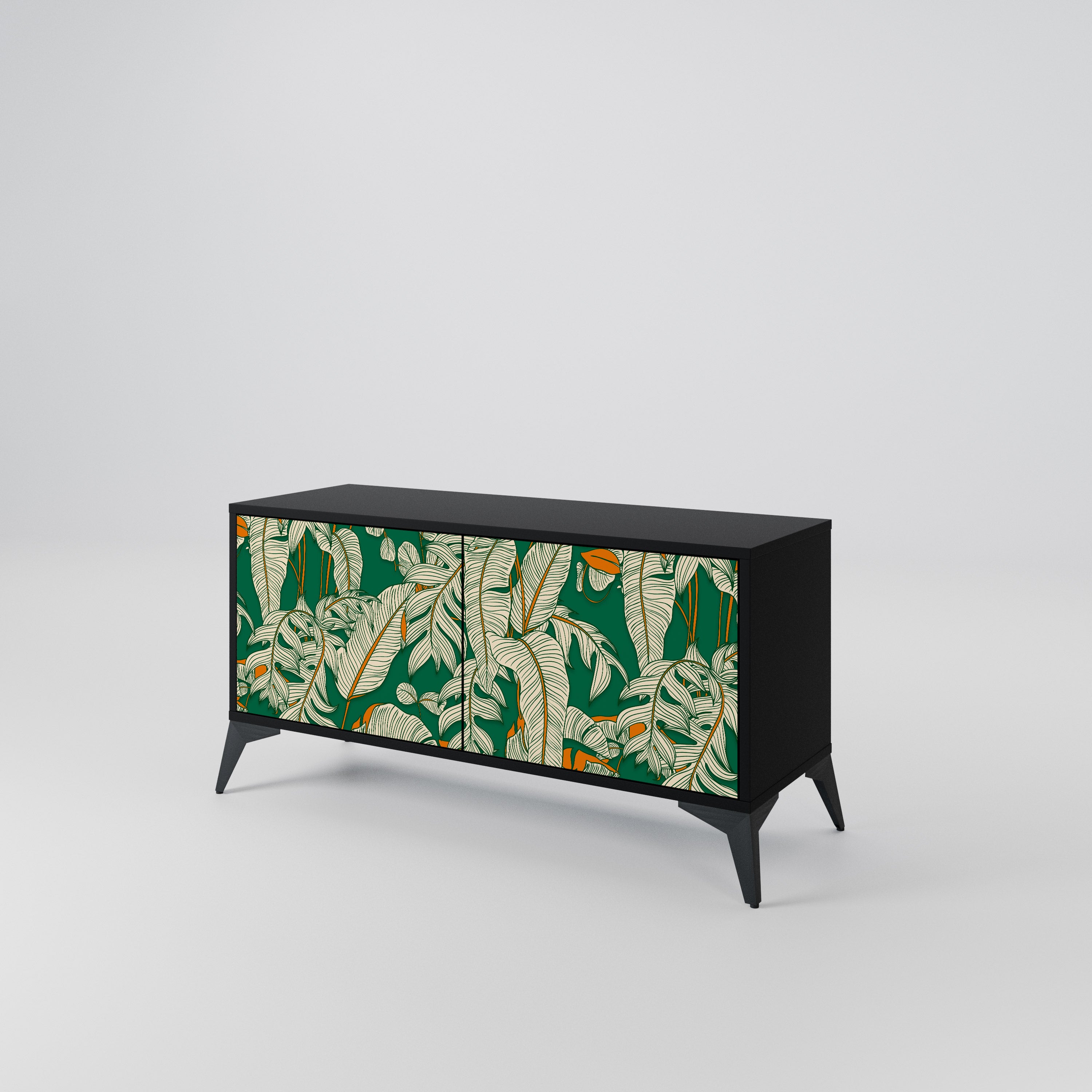 VERDANT PLEASURES Compact 2-Door TV Cabinet