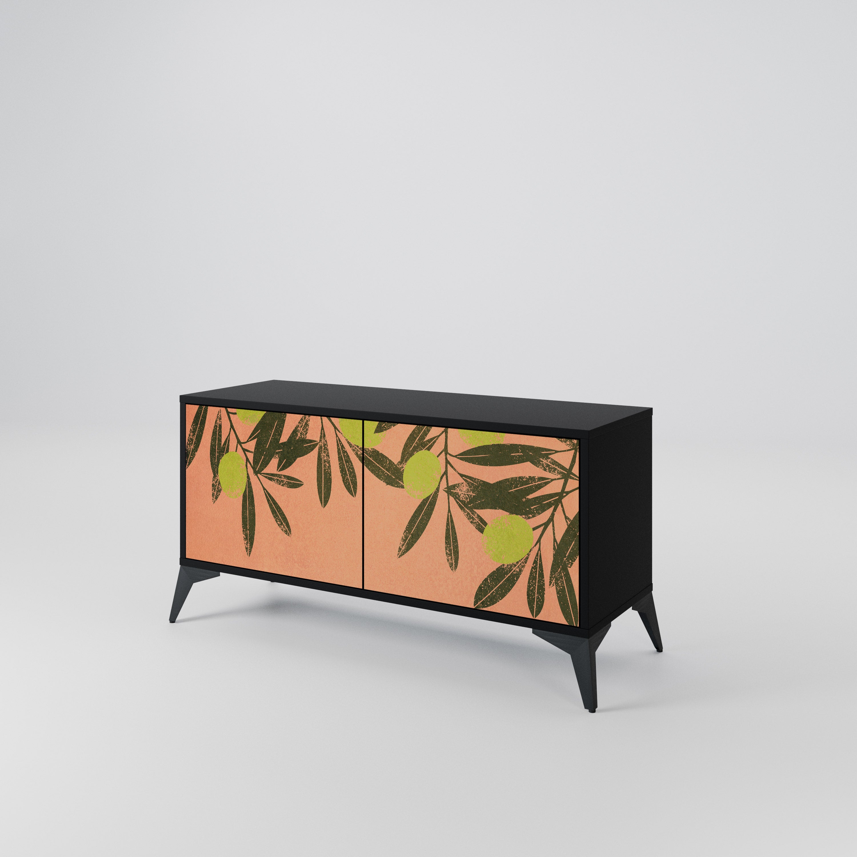 JUICY OLIVES Compact 2-Door TV Cabinet