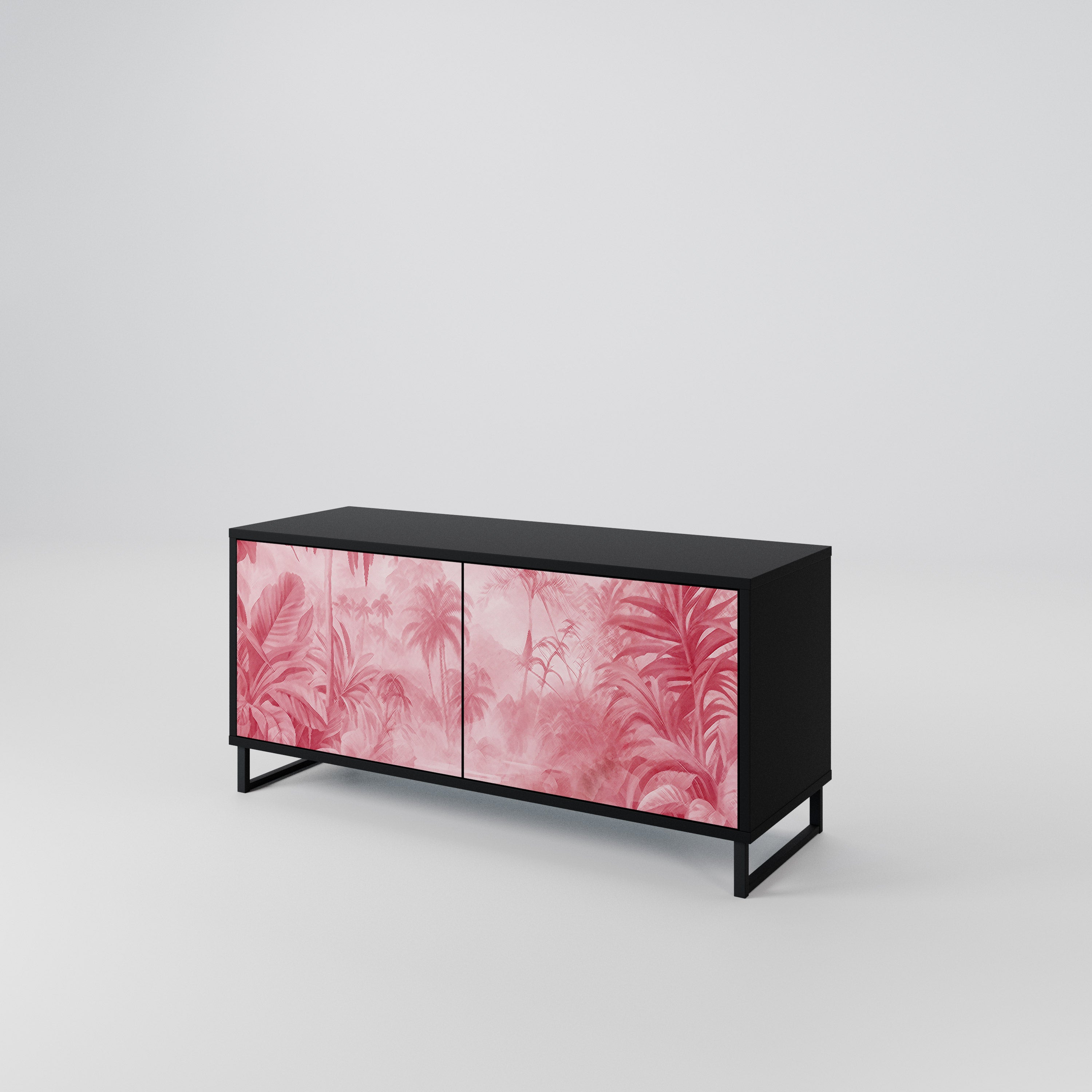 SWEET TROPICS Compact 2-Door TV Cabinet