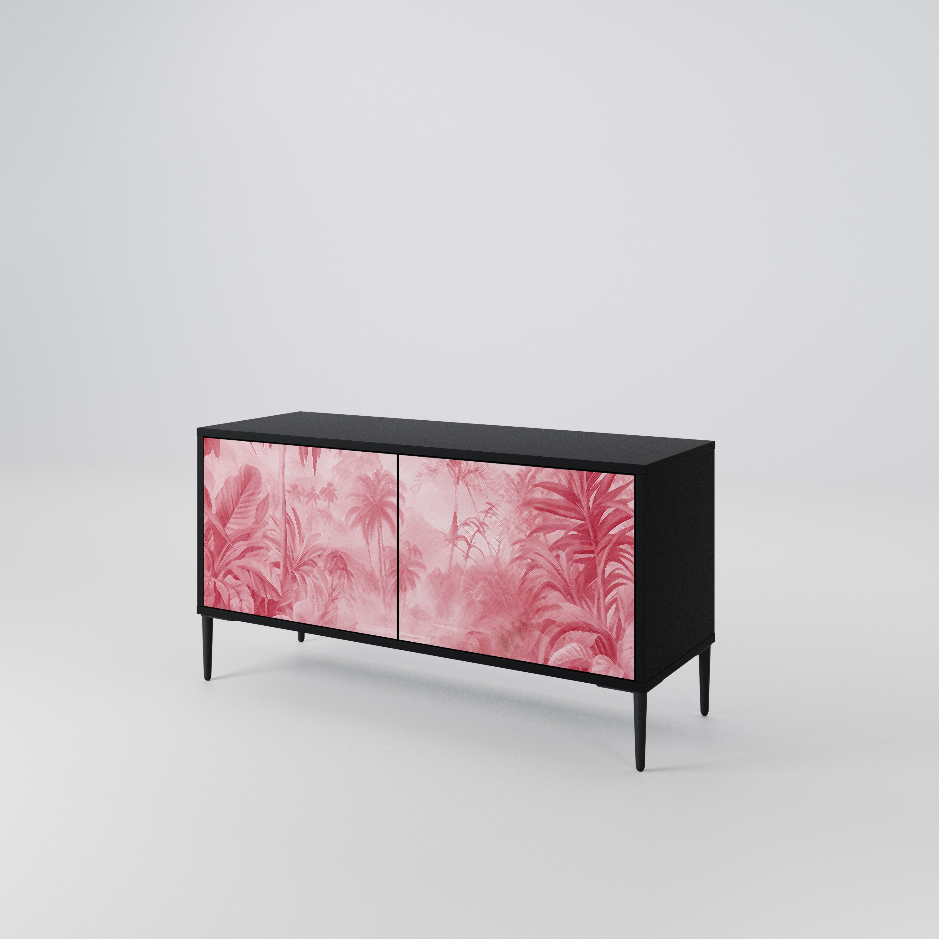 SWEET TROPICS Compact 2-Door TV Cabinet