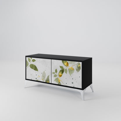 ELEGANT BOTANICS Kompaktní dvoudveřový TV stolek