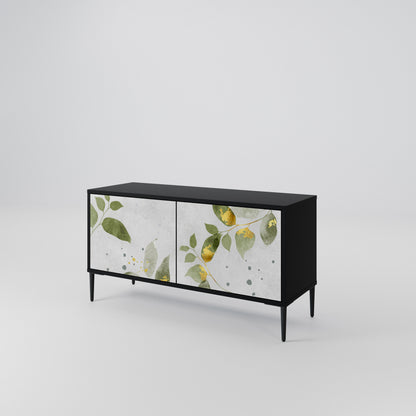 ELEGANT BOTANICS Kompaktní dvoudveřový TV stolek