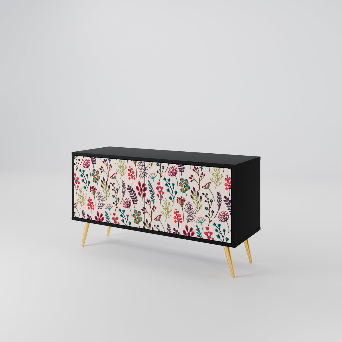 AUTUMN SUNDRIES Kompaktní dvoudveřový TV stolek