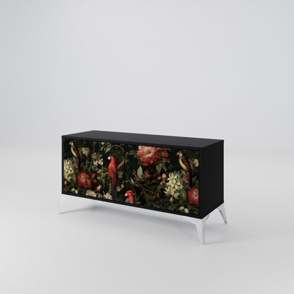 AVIAN GREENERY Kompaktní dvoudveřový TV stolek