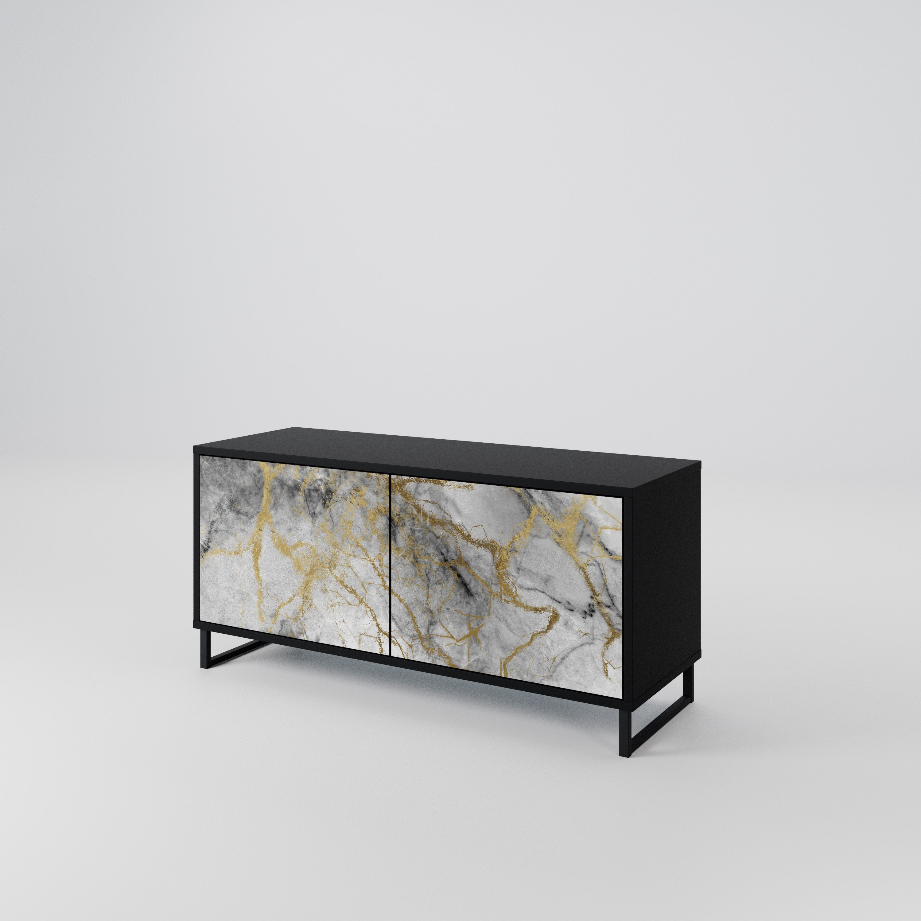 TIMELESS GLIDE Kompaktní dvoudveřový TV stolek